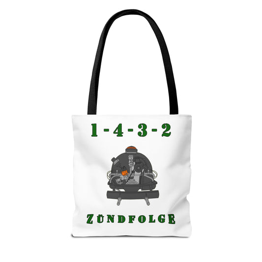 Zundfolge RanchRod Garage Tote Bag 1-4-3-2 Firing Order