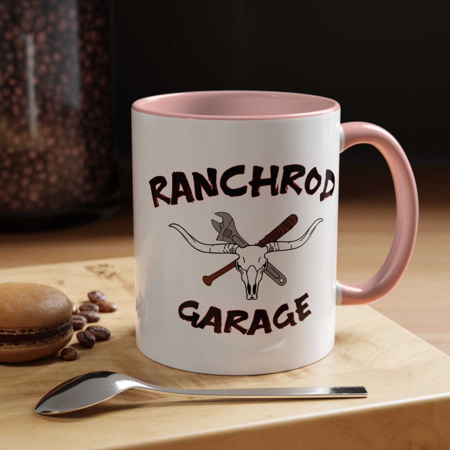 Zundfolge RanchRod Garage 'engine' Coffee Mug (11, 15oz) 1-4-3-2 Firing Order