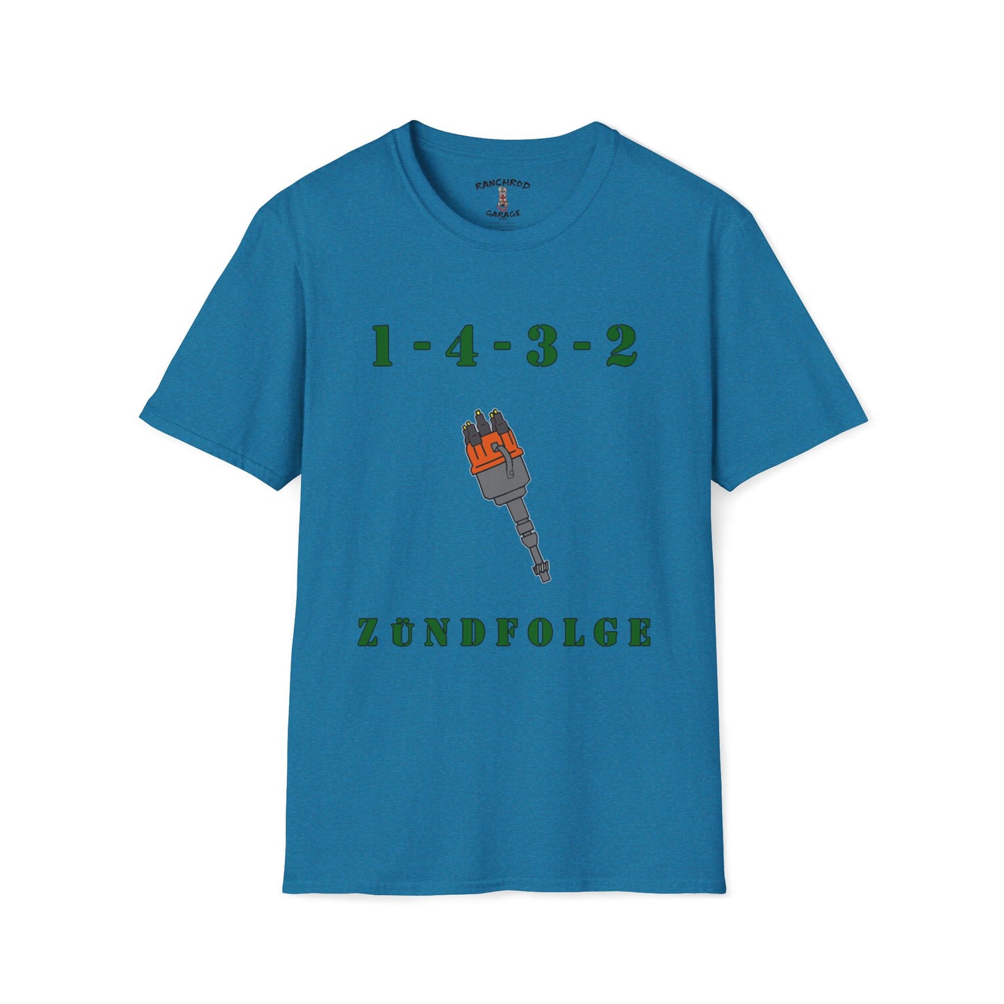 Zundfolge RanchRod Garage 1-4-3-2 Firing Order T-Shirt