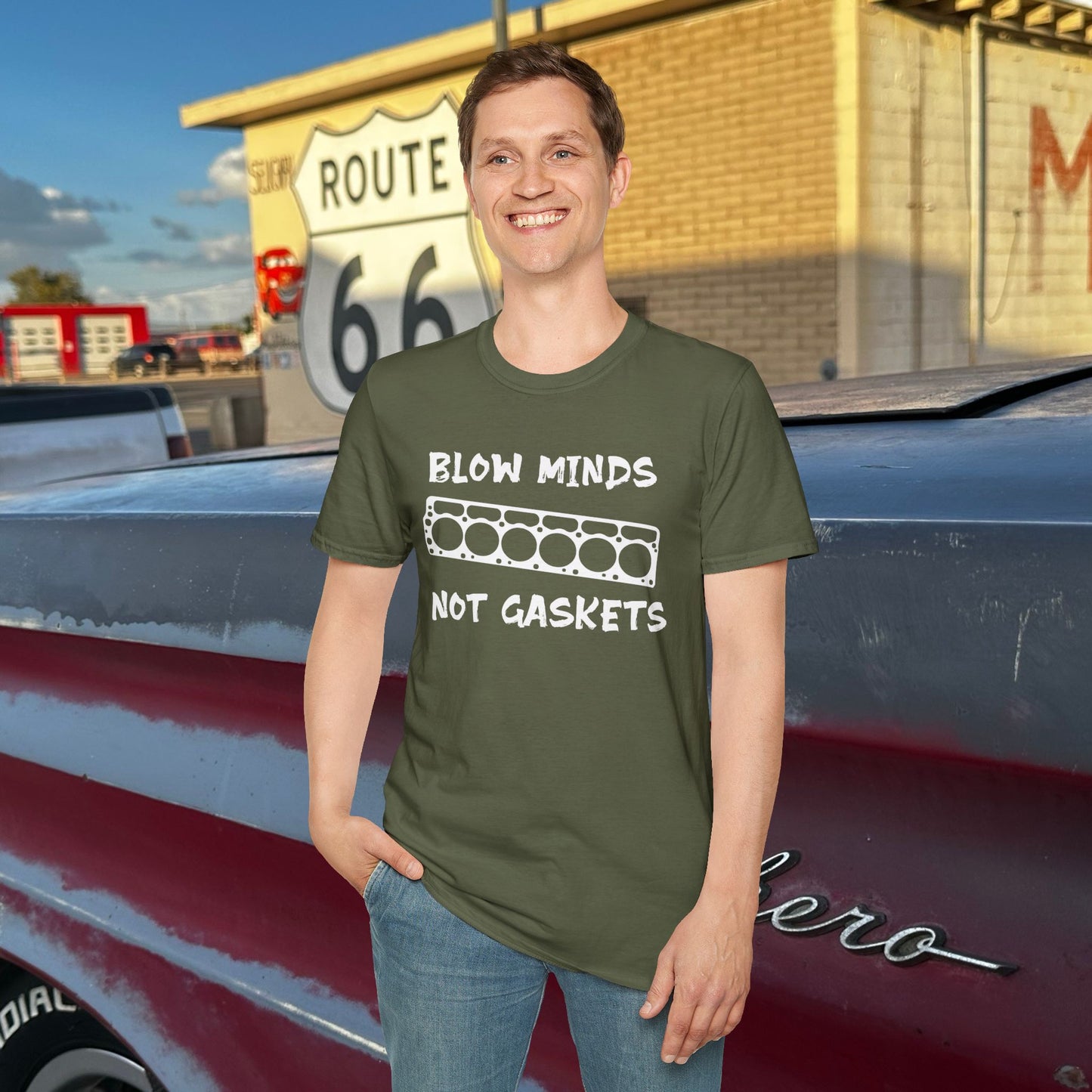 Blow minds, Not Gaskets 225 RanchRod Garage Tee