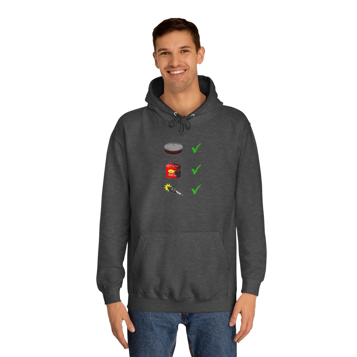 Air, Fuel, Spark RanchRod Garage Hoodie