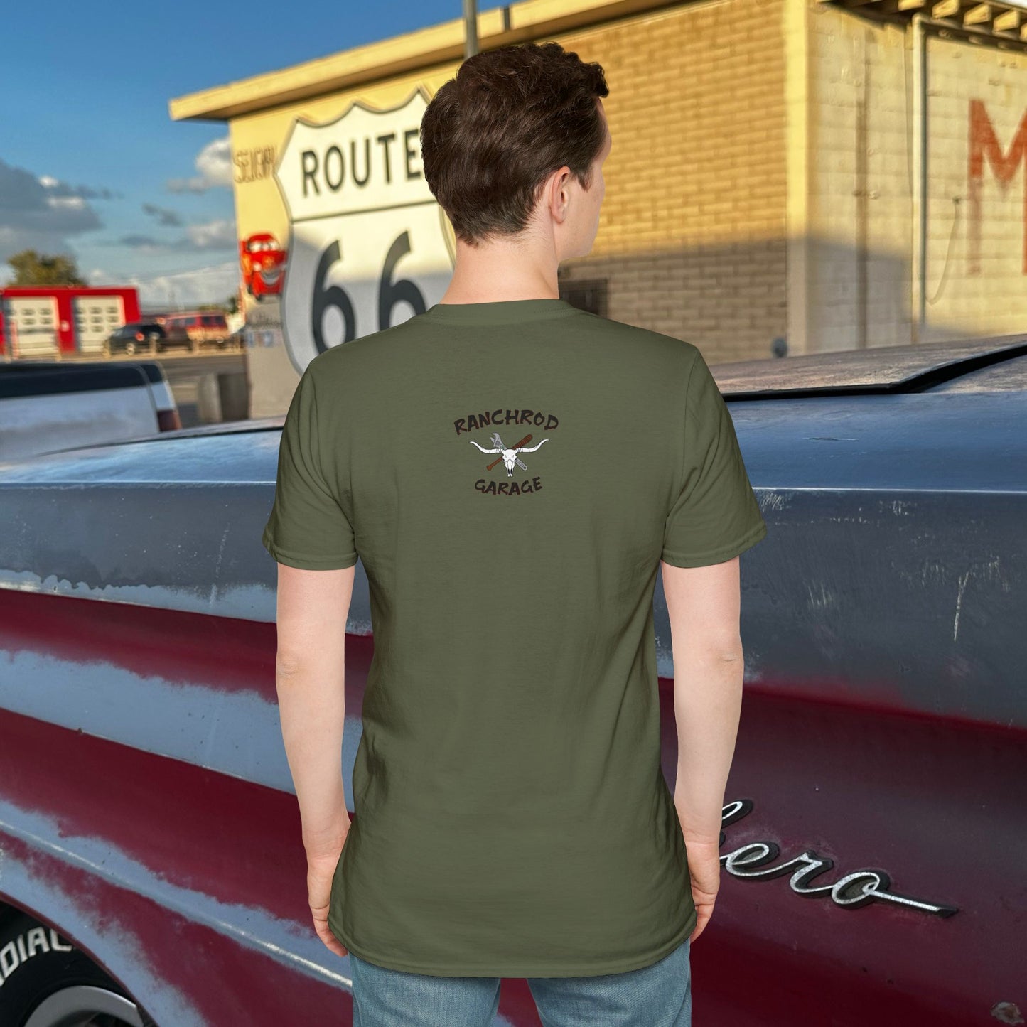 Zundfolge RanchRod Garage 1-4-3-2 Engine Firing Order T-Shirt