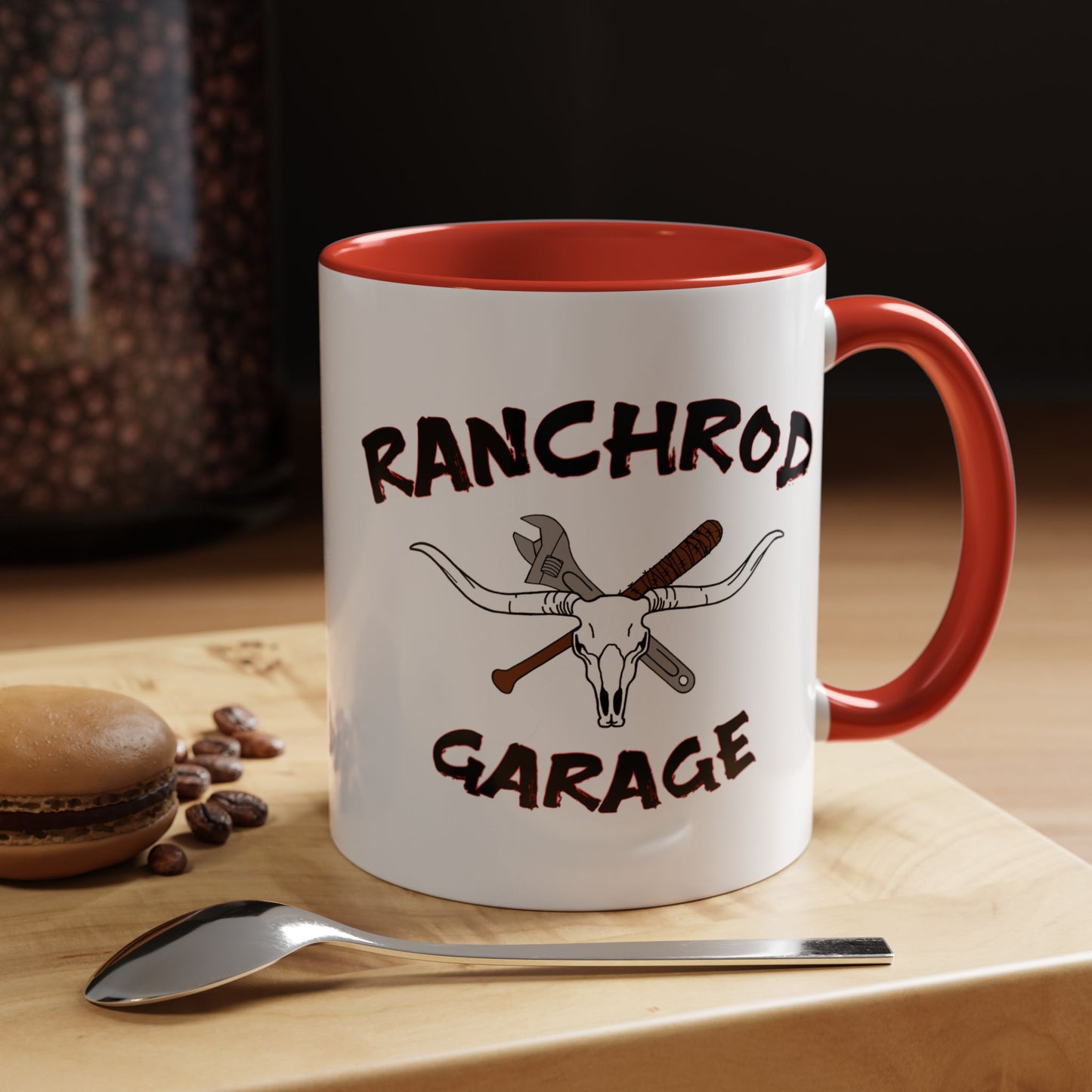Zundfolge RanchRod Garage 'engine' Coffee Mug (11, 15oz) 1-4-3-2 Firing Order