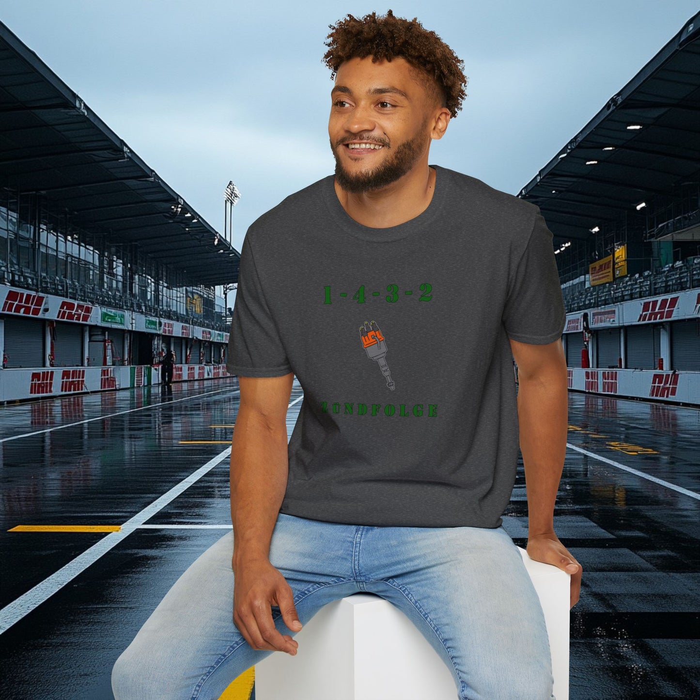 Zundfolge RanchRod Garage 1-4-3-2 Firing Order T-Shirt