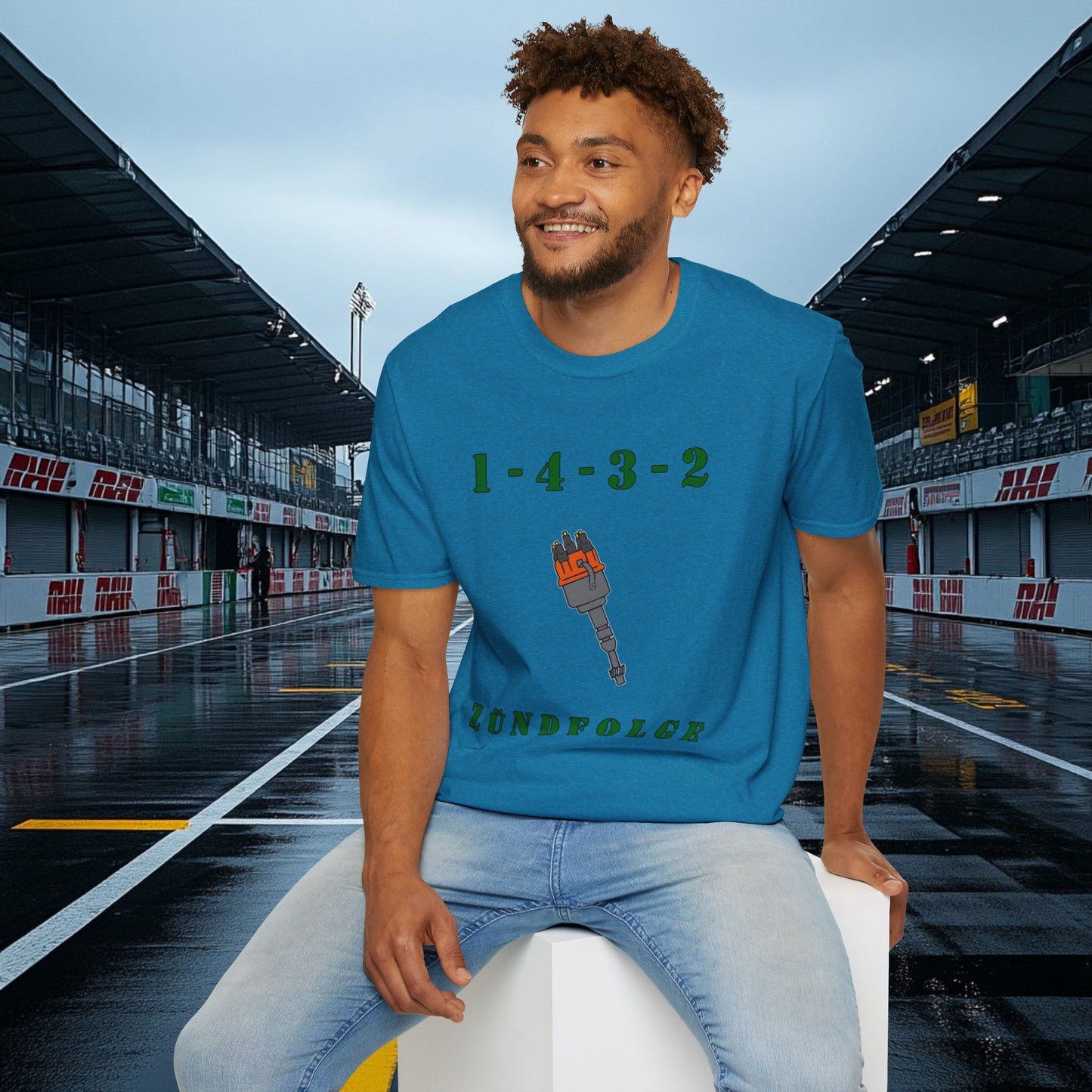 Zundfolge RanchRod Garage 1-4-3-2 Firing Order T-Shirt
