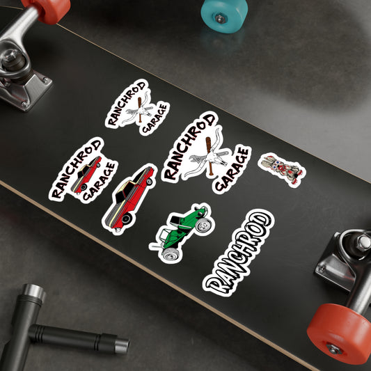 RanchRod Garage Kiss-Cut Vinyl Decals
