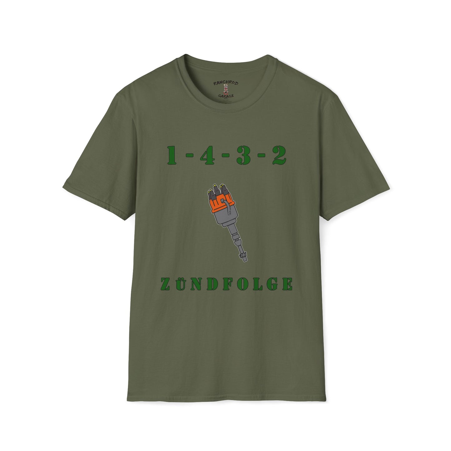 Zundfolge RanchRod Garage 1-4-3-2 Firing Order T-Shirt