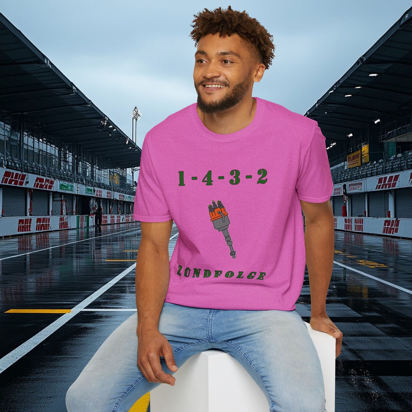 Zundfolge RanchRod Garage 1-4-3-2 Firing Order T-Shirt