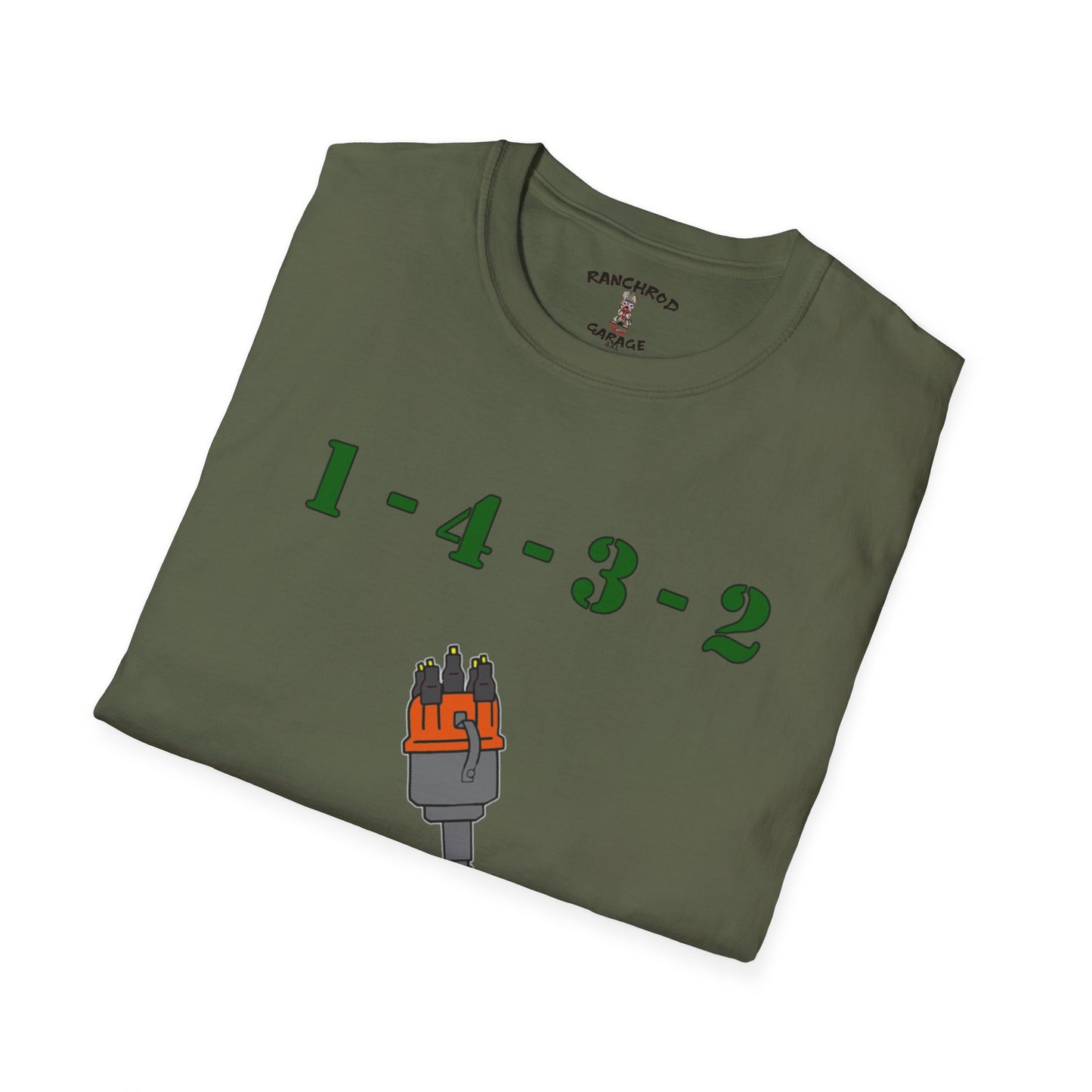 Zundfolge RanchRod Garage 1-4-3-2 Firing Order T-Shirt