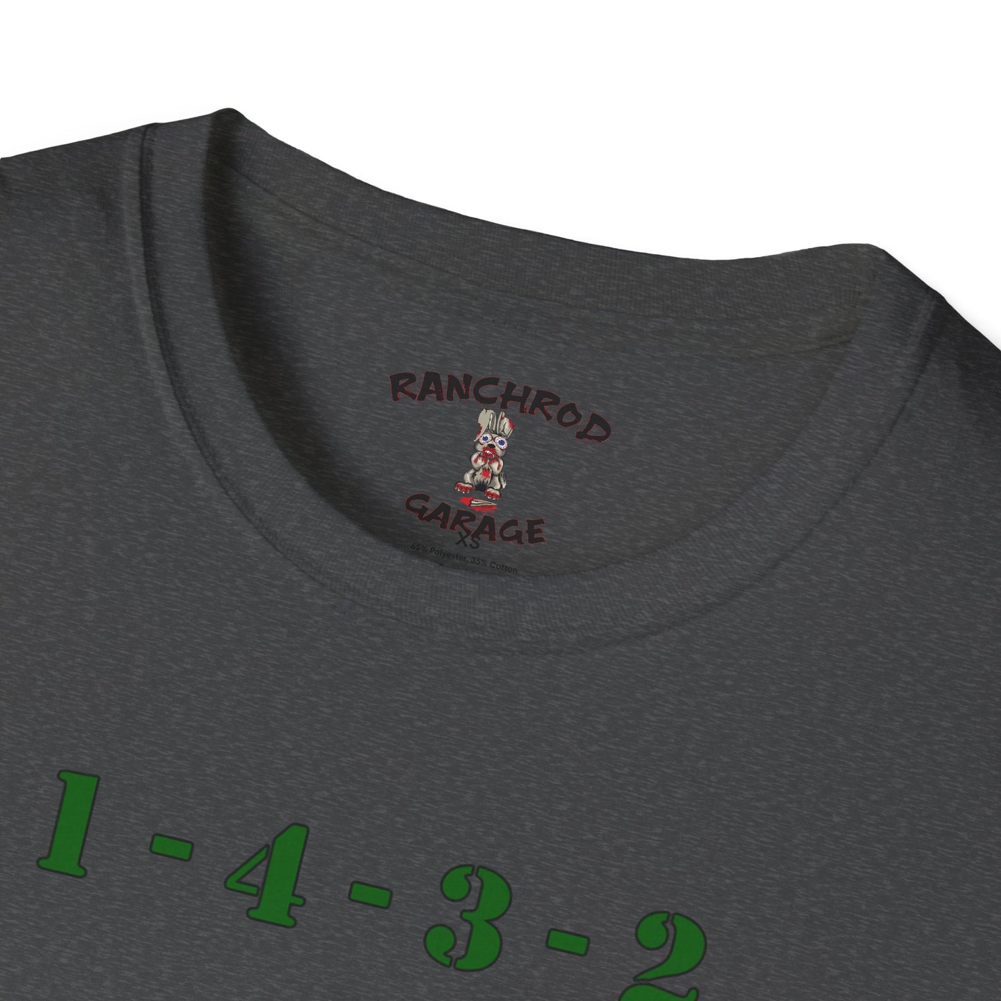 Zundfolge RanchRod Garage 1-4-3-2 Engine Firing Order T-Shirt