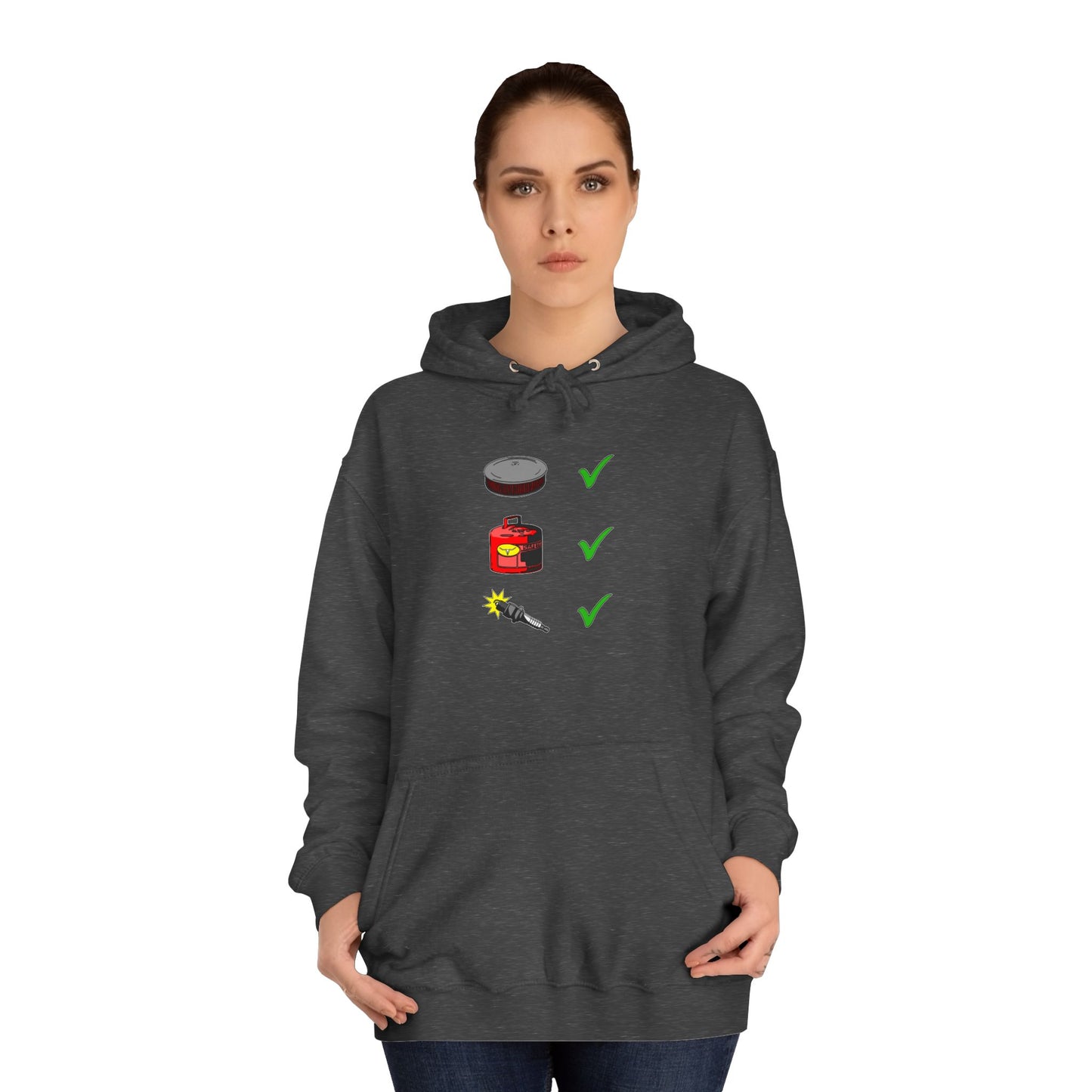 Air, Fuel, Spark RanchRod Garage Hoodie