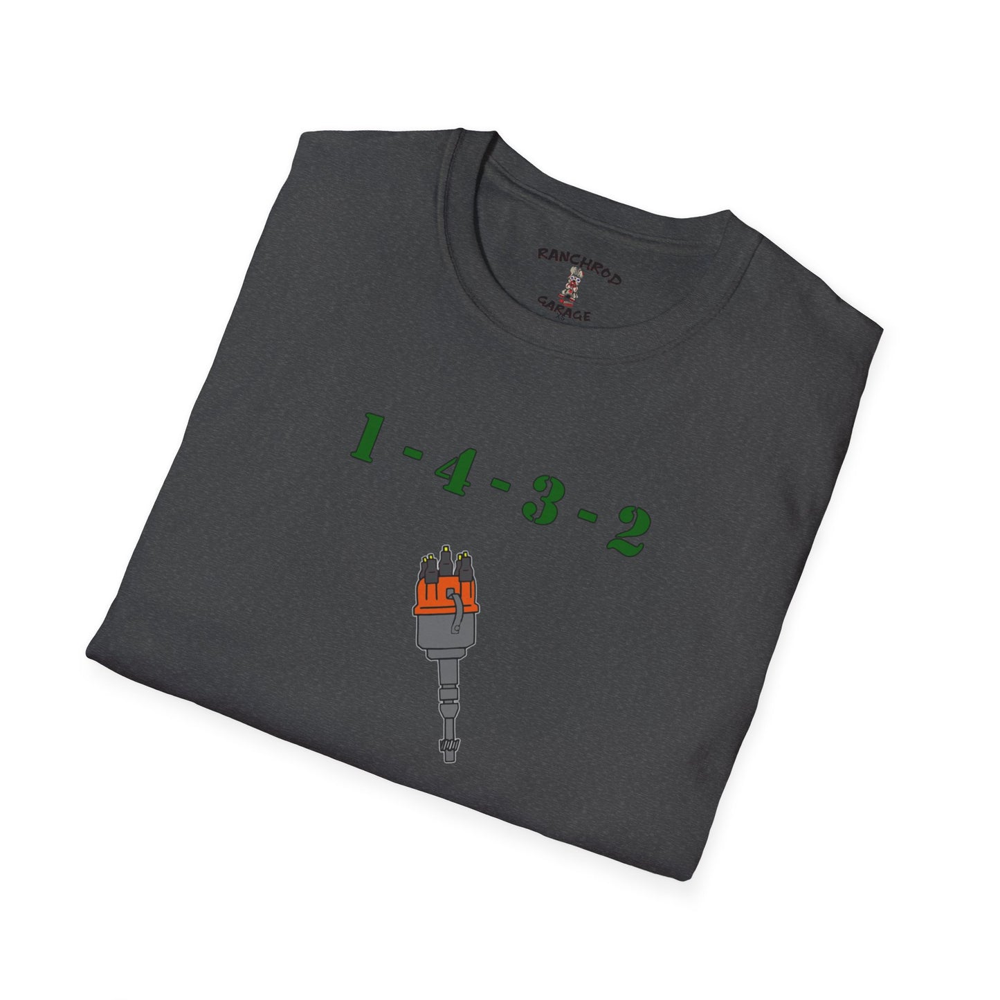 Zundfolge RanchRod Garage 1-4-3-2 Firing Order T-Shirt