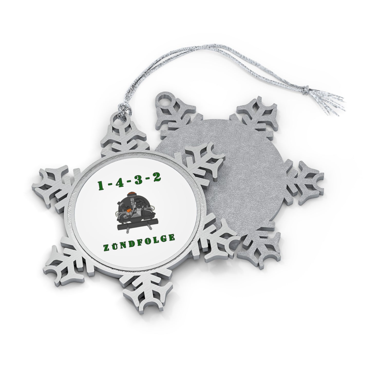 Zundfolge Pewter Snowflake Ornament