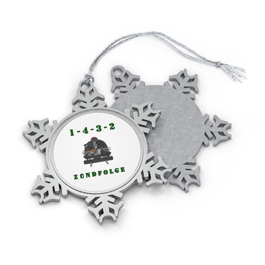 Zundfolge Pewter Snowflake Ornament