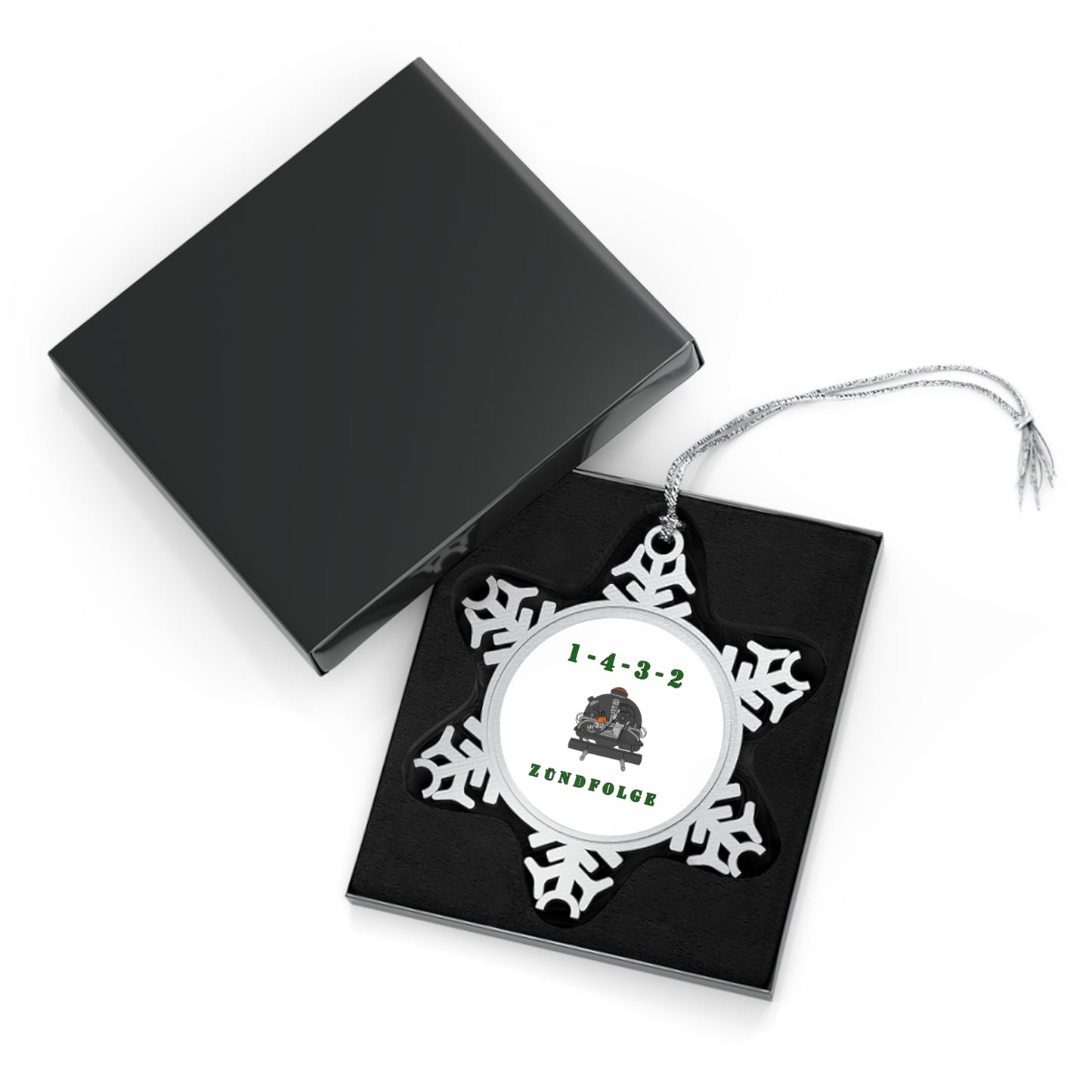 Zundfolge Pewter Snowflake Ornament
