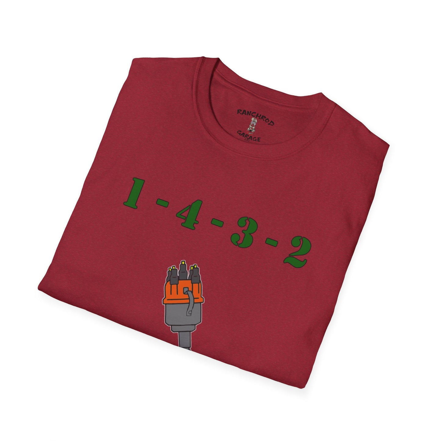 Zundfolge RanchRod Garage 1-4-3-2 Firing Order T-Shirt