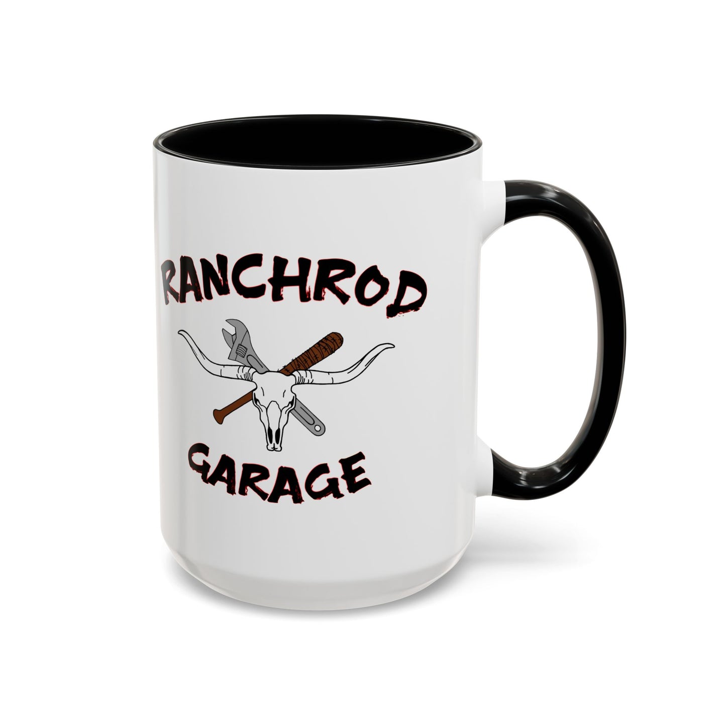 Zundfolge RanchRod Garage 'engine' Coffee Mug (11, 15oz) 1-4-3-2 Firing Order