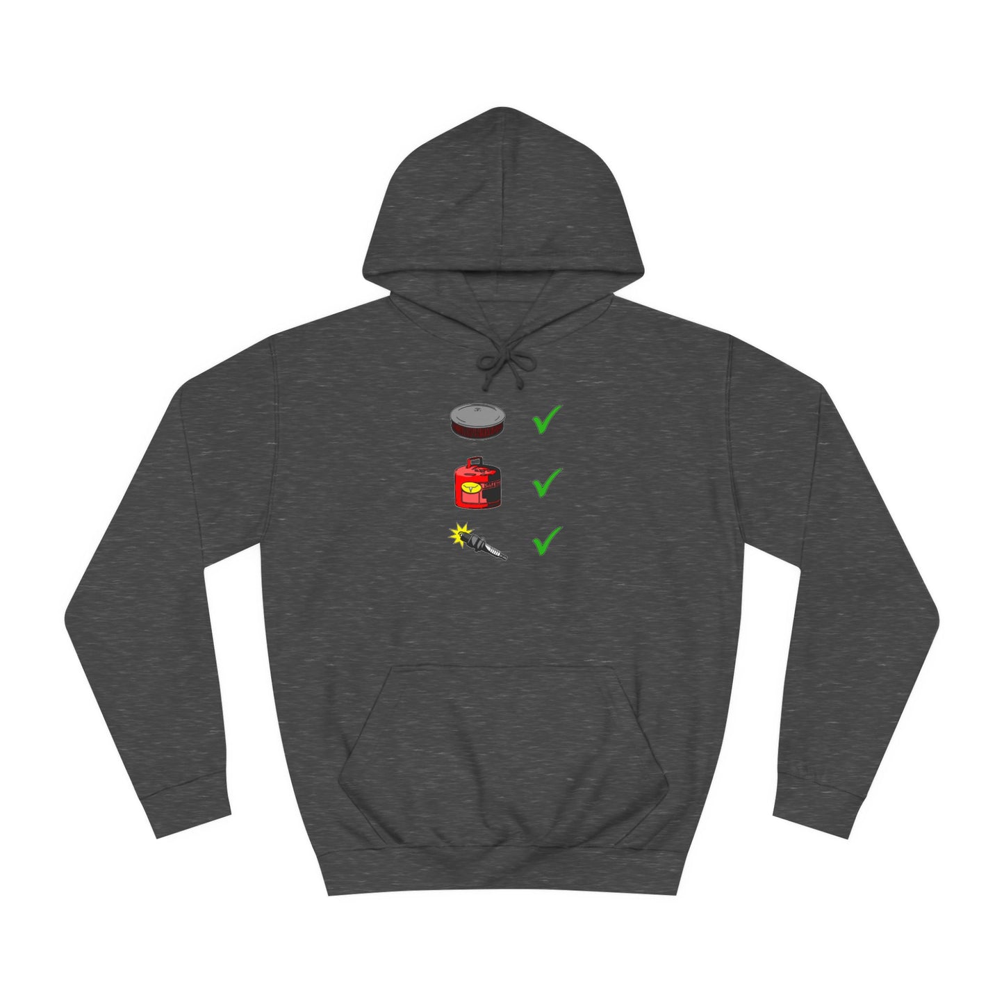 Air, Fuel, Spark RanchRod Garage Hoodie