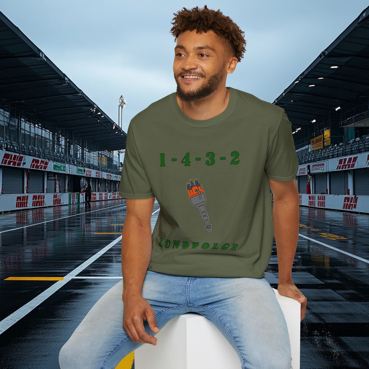 Zundfolge RanchRod Garage 1-4-3-2 Firing Order T-Shirt