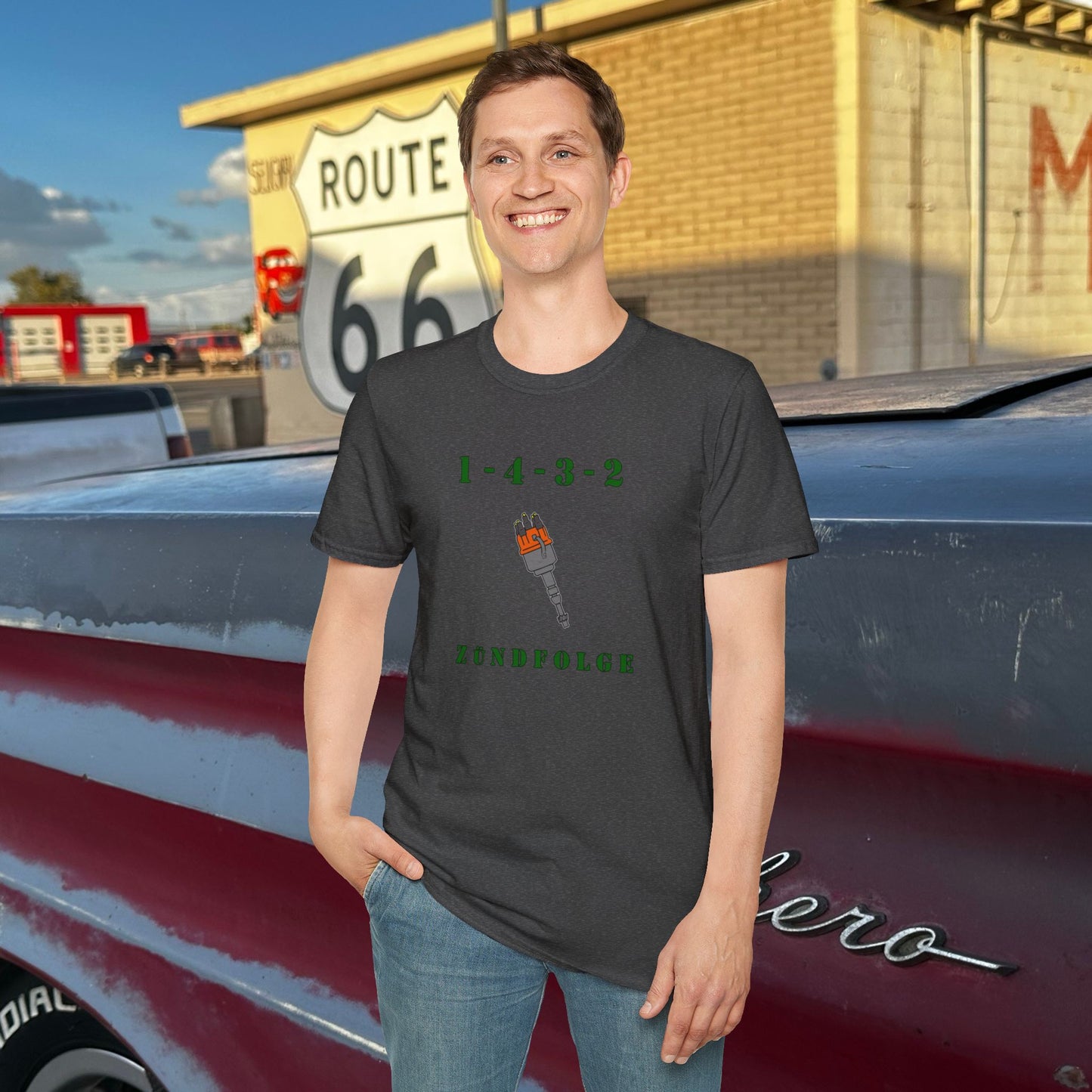 Zundfolge RanchRod Garage 1-4-3-2 Firing Order T-Shirt