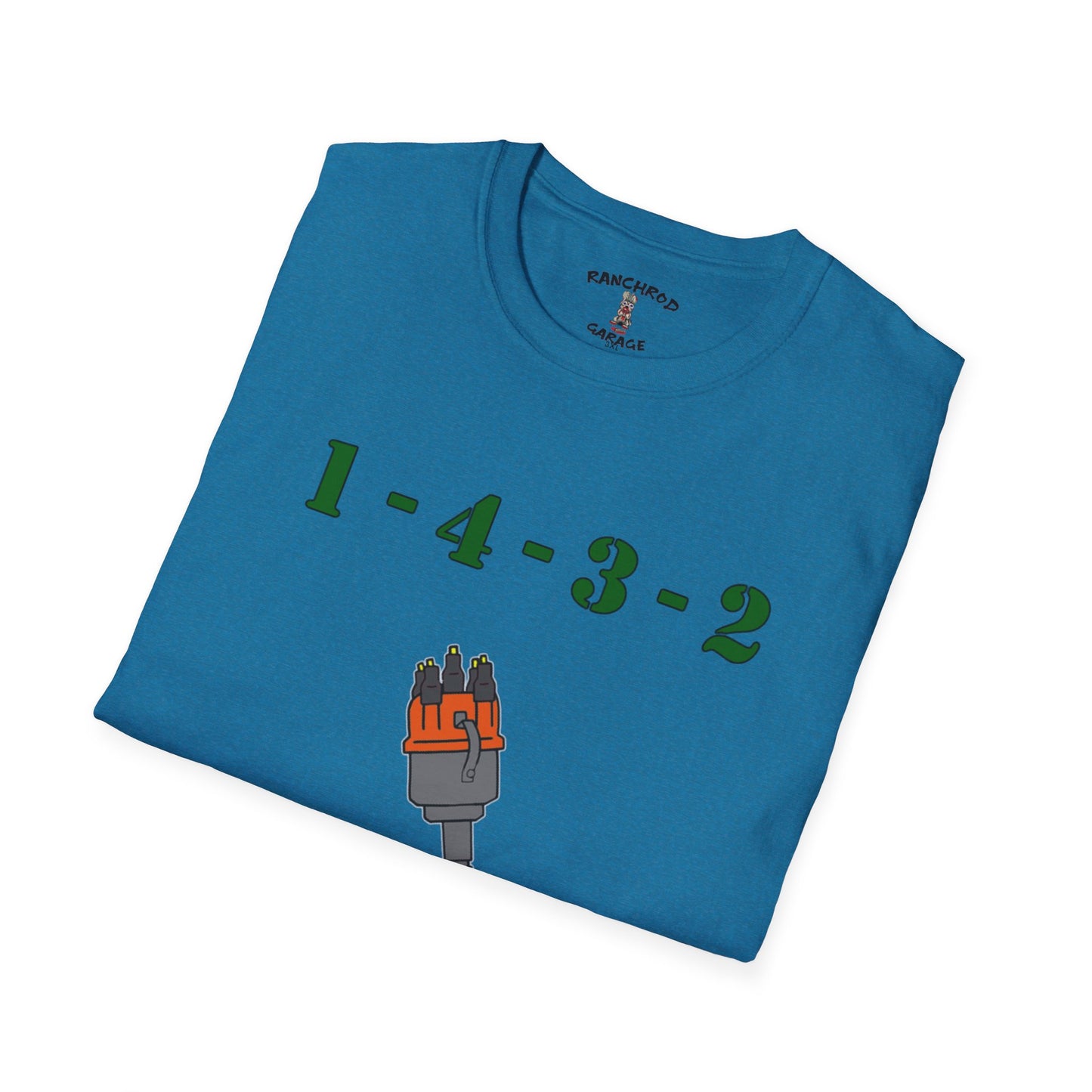 Zundfolge RanchRod Garage 1-4-3-2 Firing Order T-Shirt