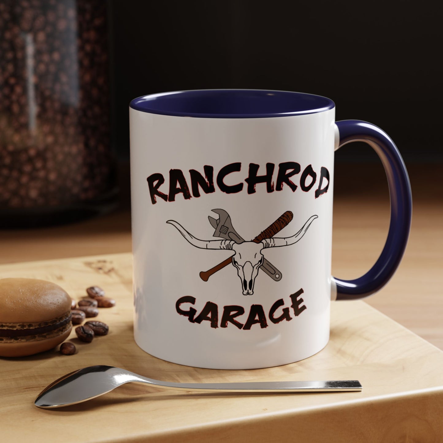 Zundfolge RanchRod Garage 'engine' Coffee Mug (11, 15oz) 1-4-3-2 Firing Order
