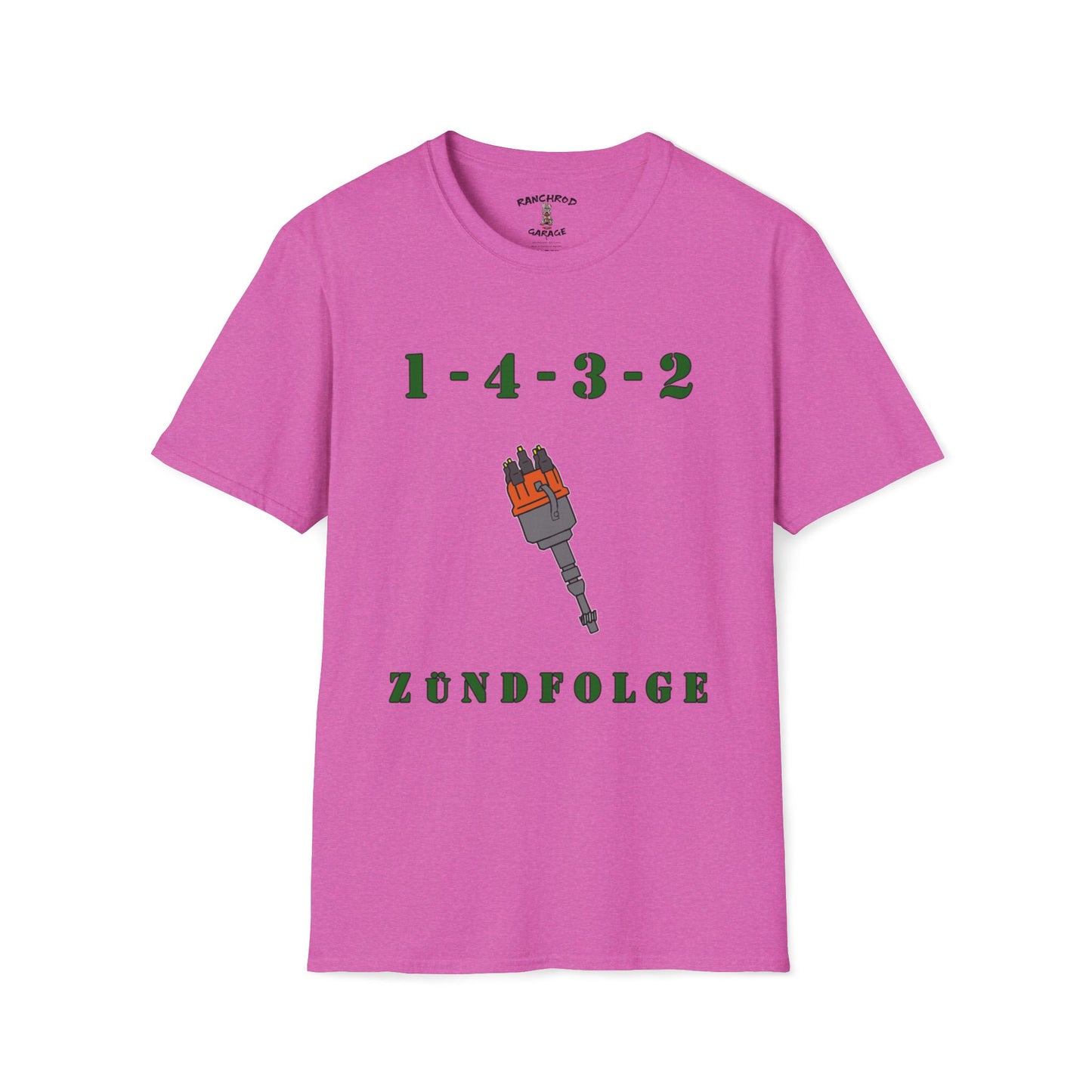 Zundfolge RanchRod Garage 1-4-3-2 Firing Order T-Shirt