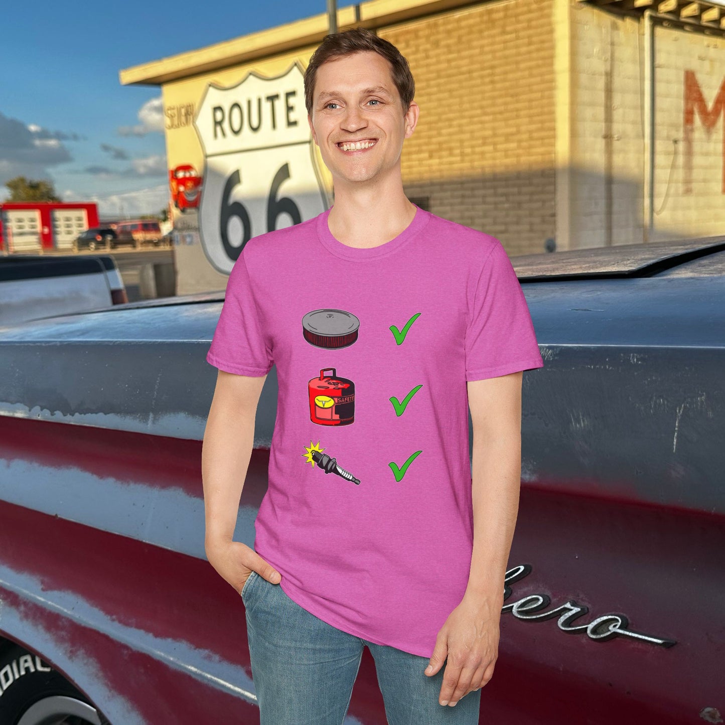 Air, Fuel, Spark RanchRod Garage Tee