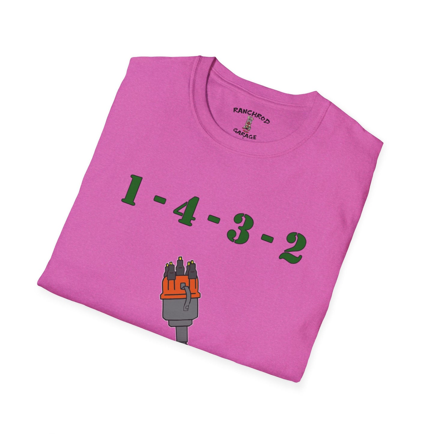 Zundfolge RanchRod Garage 1-4-3-2 Firing Order T-Shirt