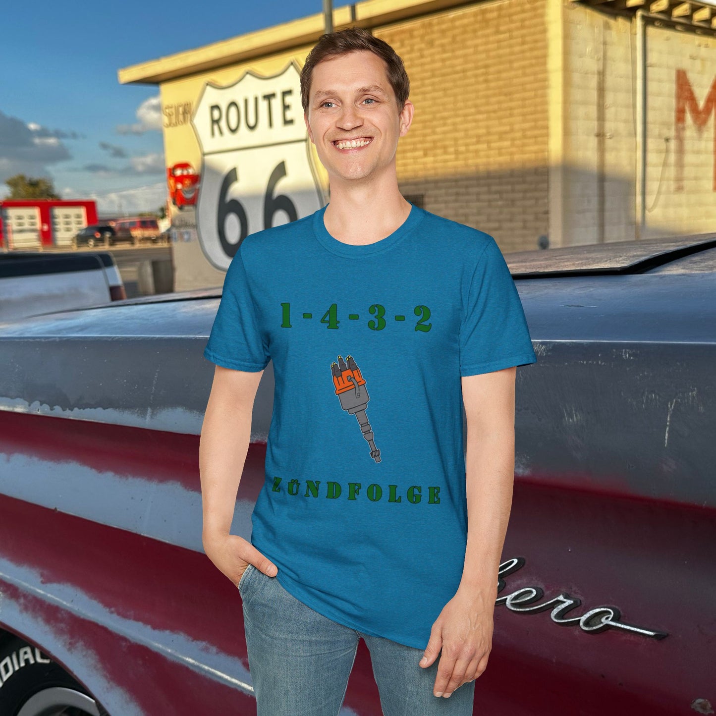 Zundfolge RanchRod Garage 1-4-3-2 Firing Order T-Shirt