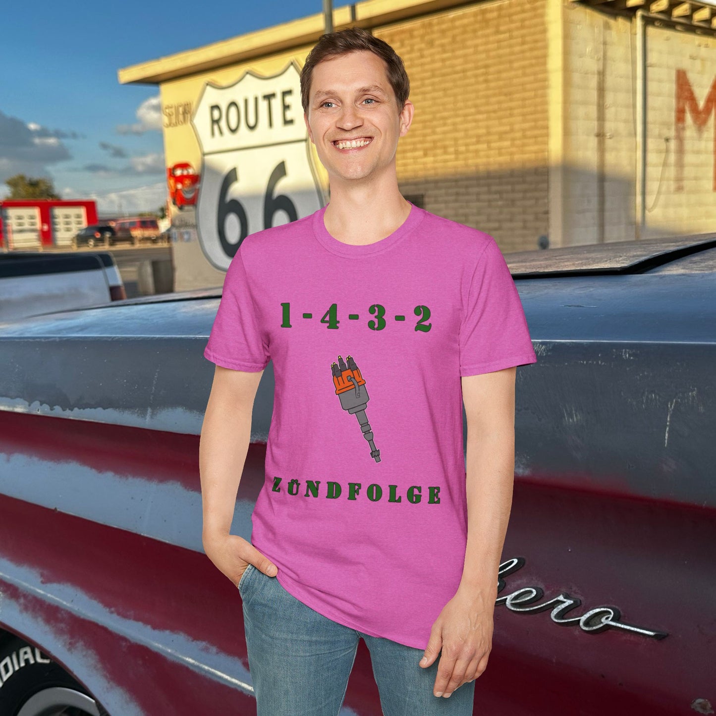Zundfolge RanchRod Garage 1-4-3-2 Firing Order T-Shirt