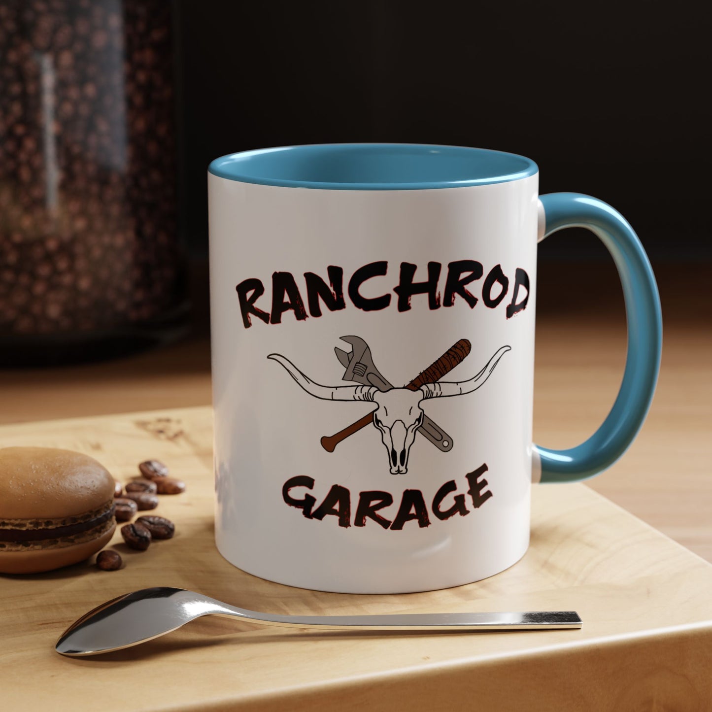 Zundfolge RanchRod Garage 'engine' Coffee Mug (11, 15oz) 1-4-3-2 Firing Order