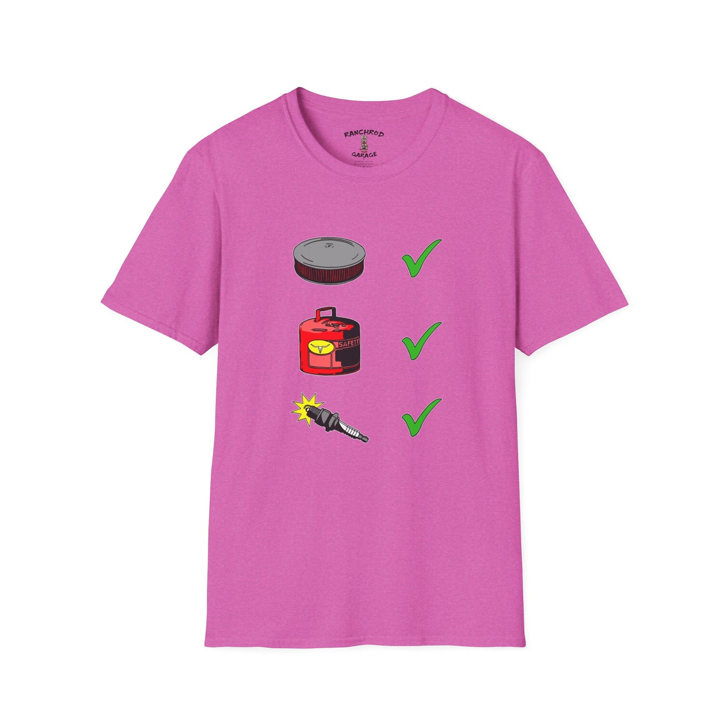 Air, Fuel, Spark RanchRod Garage Tee
