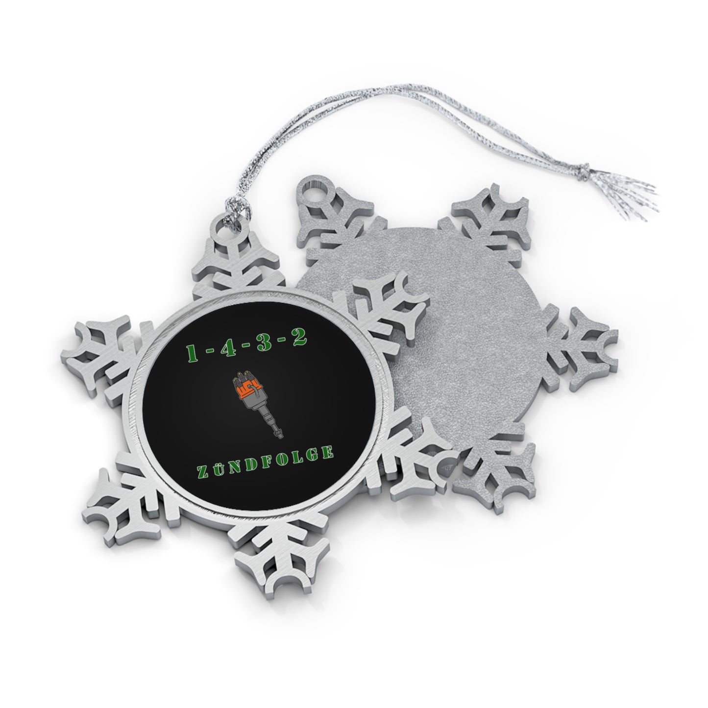 Zundfolge Pewter Snowflake Ornament